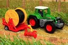 Load image into Gallery viewer, 1677 SIKU 187 SCALE FENDT TRACTOR WITH IRRIGATION REEL