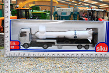 Load image into Gallery viewer, 1758 Siku Small Scale MAN Lorry with ESA Rocket