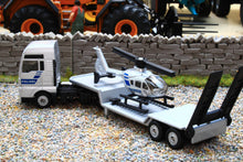 Load image into Gallery viewer, 1759 SIKU Small Scale MAN Lorry with Police Helicopter