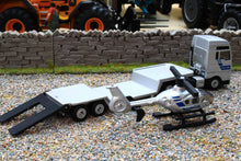 Load image into Gallery viewer, 1759 SIKU Small Scale MAN Lorry with Police Helicopter