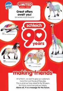 Schleich 2025 90th Anniversary Brochure