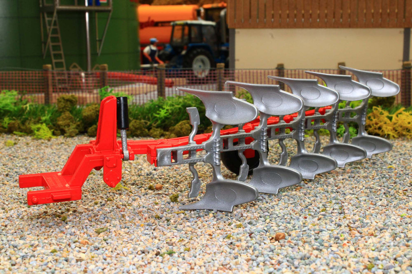 2070 SIKU 1:32 Scale 5 Furrow Reversible Plough