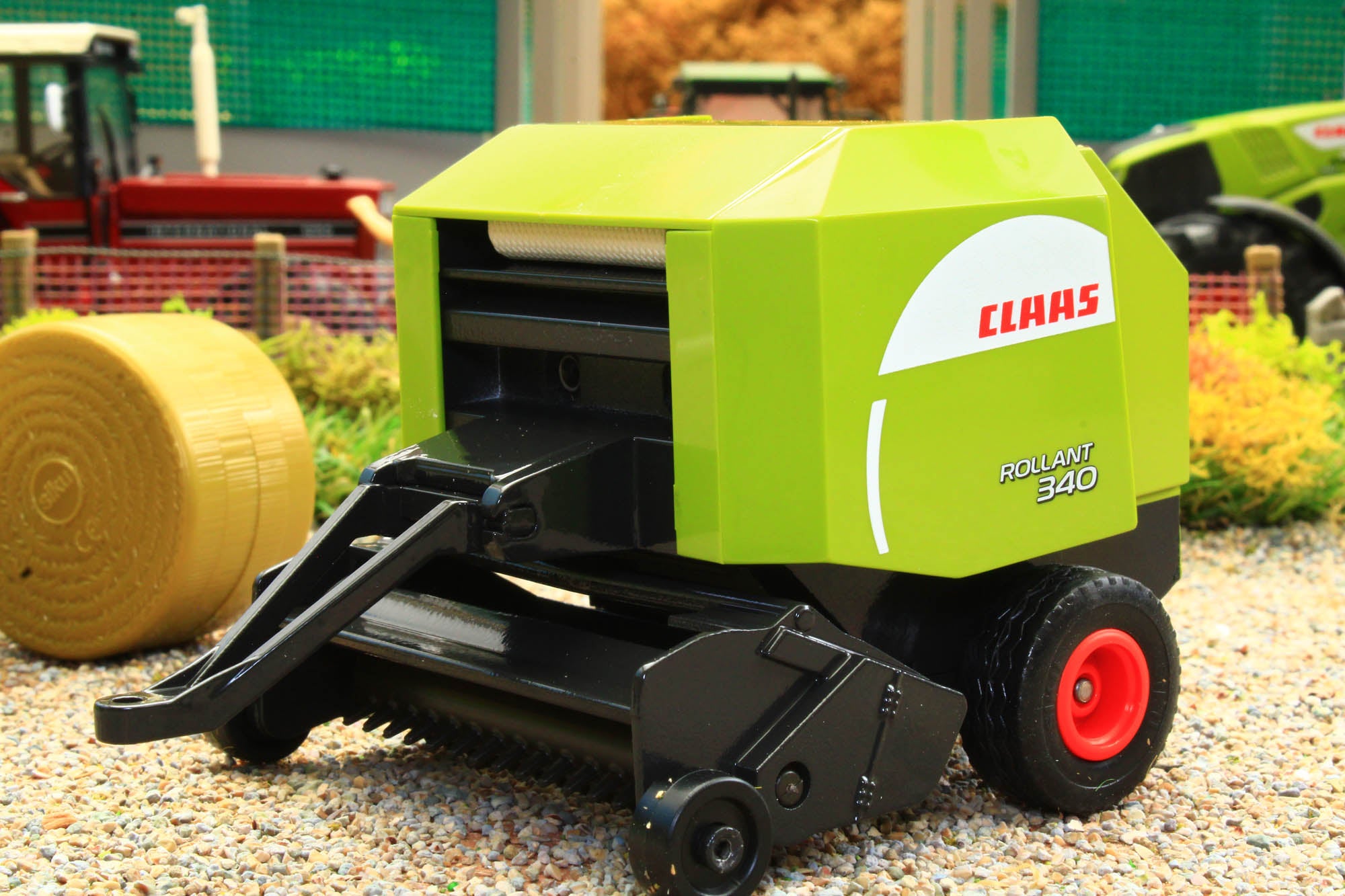Toy Claas 2268 Siku 1:32 Scale Claas Rollant 340 Round Baler – Brushwood Toys