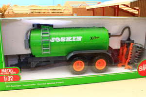 2270 Siku 1:32 Scale Joskin Vacuum Tanker with Injector Tatty Box