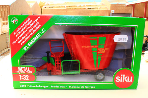 2450 Siku Strautmann Verti-mix 1250 Fodder Mixing Wagon Box Not 100%