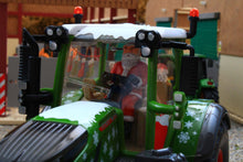 Load image into Gallery viewer, 3224 Siku Christmas Tractor Fendt 728 Vario with Santa Driver Figure