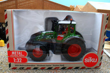 Load image into Gallery viewer, 3224 Siku Christmas Tractor Fendt 728 Vario with Santa Driver Figure