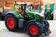 Load image into Gallery viewer, 3224 Siku Christmas Tractor Fendt 728 Vario with Santa Driver Figure