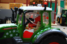 Load image into Gallery viewer, 3224 Siku Christmas Tractor Fendt 728 Vario with Santa Driver Figure