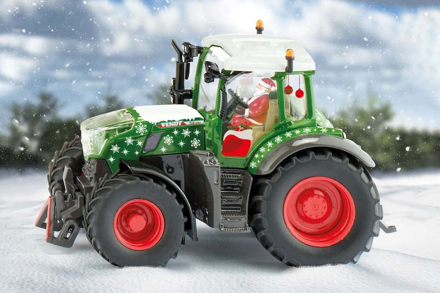 3224 Siku Christmas Tractor Fendt 728 Vario