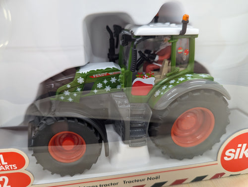 3224 Siku Christmas Tractor Fendt 728 Vario with Santa Driver Figure