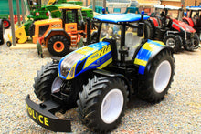 Load image into Gallery viewer, 3297 Siku 1:32 Scale New Holland T7.315 4WD Police Tractor