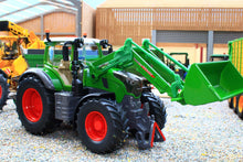 Load image into Gallery viewer, 3298 Siku 1:32 Scale Fendt 728 Vario Tractor with Detachable Cargo 6 100 Front Loader