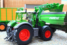 Load image into Gallery viewer, 3298 Siku 1:32 Scale Fendt 728 Vario Tractor with Detachable Cargo 6 100 Front Loader