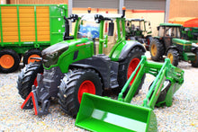 Load image into Gallery viewer, 3298 Siku 1:32 Scale Fendt 728 Vario Tractor with Detachable Cargo 6 100 Front Loader