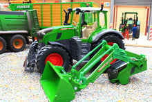 Load image into Gallery viewer, 3298 Siku 1:32 Scale Fendt 728 Vario Tractor with Detachable Cargo 6 100 Front Loader