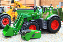 Load image into Gallery viewer, 3298 Siku 1:32 Scale Fendt 728 Vario Tractor with Detachable Cargo 6 100 Front Loader