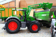 Load image into Gallery viewer, 3298 Siku 1:32 Scale Fendt 728 Vario Tractor with Detachable Cargo 6 100 Front Loader