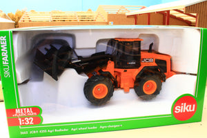 3663 Siku 1:32 Scale JCB 435S Wheeled Loader Tatty Box