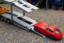 Load image into Gallery viewer, 3944 Siku 1:50 Scale MAN Articulated Car Transporter with 2 sports cars