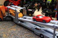 Load image into Gallery viewer, 3944 Siku 1:50 Scale MAN Articulated Car Transporter with 2 sports cars