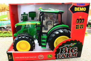 42837 BRITAINS BIG FARM JOHN DEERE 6210R TRACTOR WITH LIGHT AND SOUND