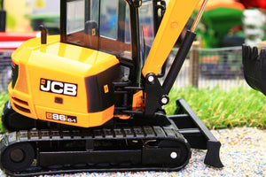 43013 BRITAINS JCB MIDI DIGGER 86C-1 ON TRACKS