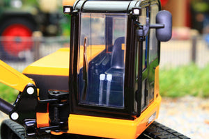 43013 BRITAINS JCB MIDI DIGGER 86C-1 ON TRACKS