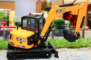 43013 BRITAINS JCB MIDI DIGGER 86C-1 ON TRACKS