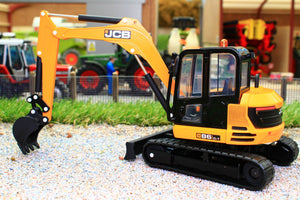 43013 BRITAINS JCB MIDI DIGGER 86C-1 ON TRACKS