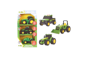 470374 John Deere Kids - Light & Sounds Mini Vehicle (3 Pack)