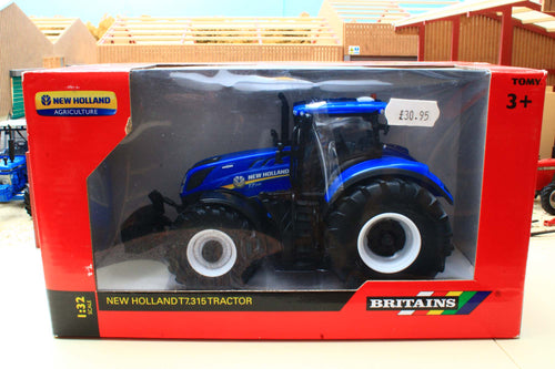 43149A1 Britains New Holland T7.315 Tractor BOX NOT 100%