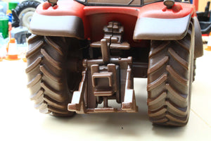 43235(w) Weathered Britains Massey Ferguson 6718S Tractor FAULTY - ISSUE WITH HITCH ANGLE