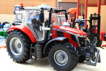 Load image into Gallery viewer, 43316 Britains Massey Ferguson 6S-180 Tractor isue with hitch angle BOX NOT 100%