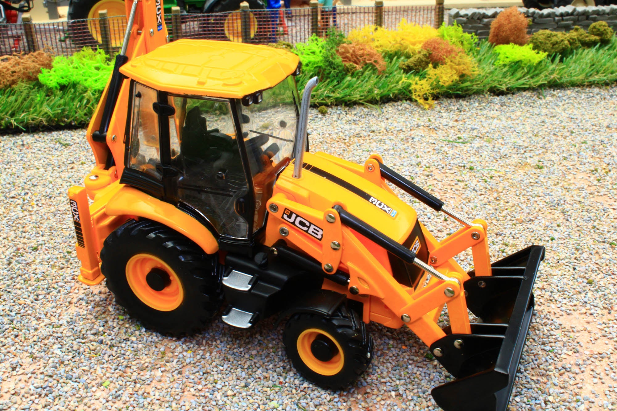 Miniature Tractopelle JCB 3CX plus Sitemaster BRITAINS BRI43343 Miniature Tractopelle JCB 3CX plus Sitemaster BRITAINS BRI43343
