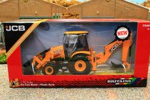 Load image into Gallery viewer, 43343 Britains 3CX Sitemaster Plus Backhoe Loader