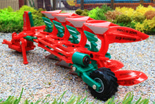 Load image into Gallery viewer, 43344 Britains Kverneland Variomat 2300 S 4 Furrow Reversible Plough