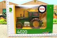 Load image into Gallery viewer, 43362(w) Weathered Britains John Deere 4020 Tractor with Cab