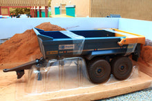 Load image into Gallery viewer, 43368(w) Weathered Britains Kane Twin-Axle Dump Trailer