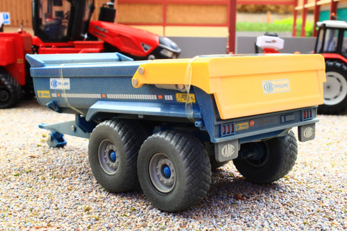 43368(w) Weathered Britains Kane Twin-Axle Dump Trailer DUSTY VERSION