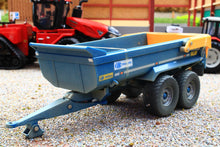 Load image into Gallery viewer, 43368(w) Weathered Britains Kane Twin-Axle Dump Trailer DUSTY VERSION