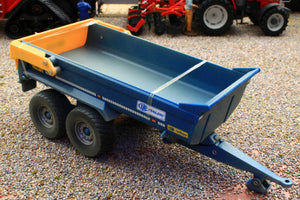 43368(w) Weathered Britains Kane Twin-Axle Dump Trailer DUSTY VERSION