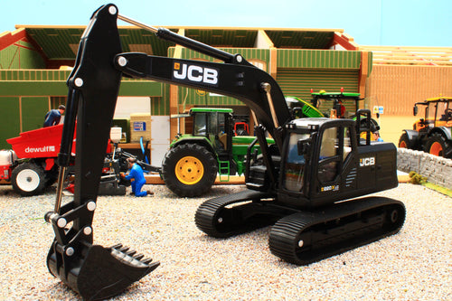 43377 Britains JCB 220X LC Tracked Excavator Limited Black Edition