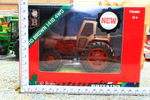 Load image into Gallery viewer, 43393(W) Weathered Britains David Brown 1410 4WD Tractor)