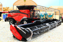 Load image into Gallery viewer, 43404 Britains 1:32 scale Prestige CASE IH AF10 Combine Harvester WITH 2 HEADERS