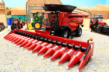 Load image into Gallery viewer, 43404 Britains 1:32 scale Prestige CASE IH AF10 Combine Harvester WITH 2 HEADERS