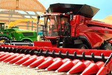 Load image into Gallery viewer, 43404 Britains 1:32 scale Prestige CASE IH AF10 Combine Harvester WITH 2 HEADERS