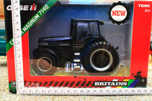 43416BL Britains Case IH Magnum 7140 1:32 Scale Black Limited Edition 501pcs