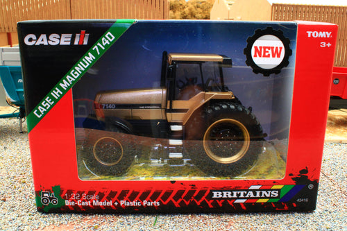 43416G Britains Case IH Magnum 7140 1:32 Scale 'GOLD' Limited Edition 300pcs
