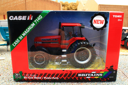 43416MD Britains Case IH Magnum 7140 1:32 Scale 'Magnum Demo' Limited Edition 750pcs